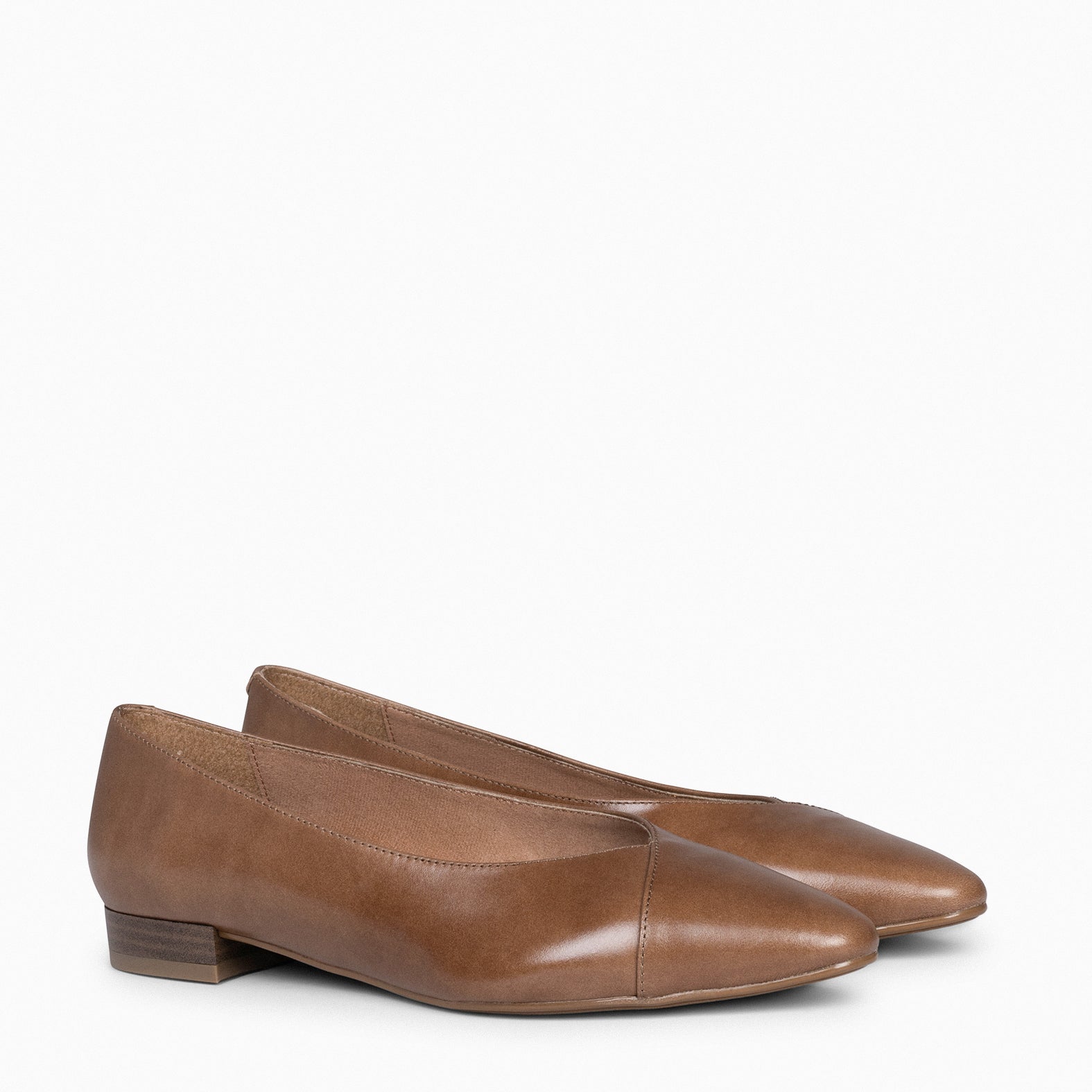 MARIE – TAUPE Pointed toe flats 
