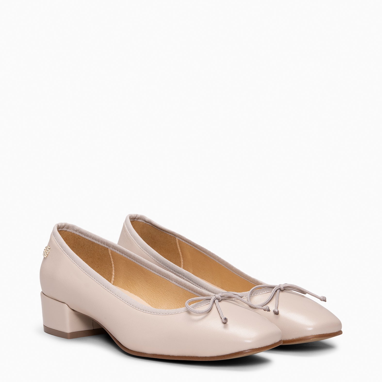 OPERA – Bailarinas con tacón BEIGE - miMaO ®