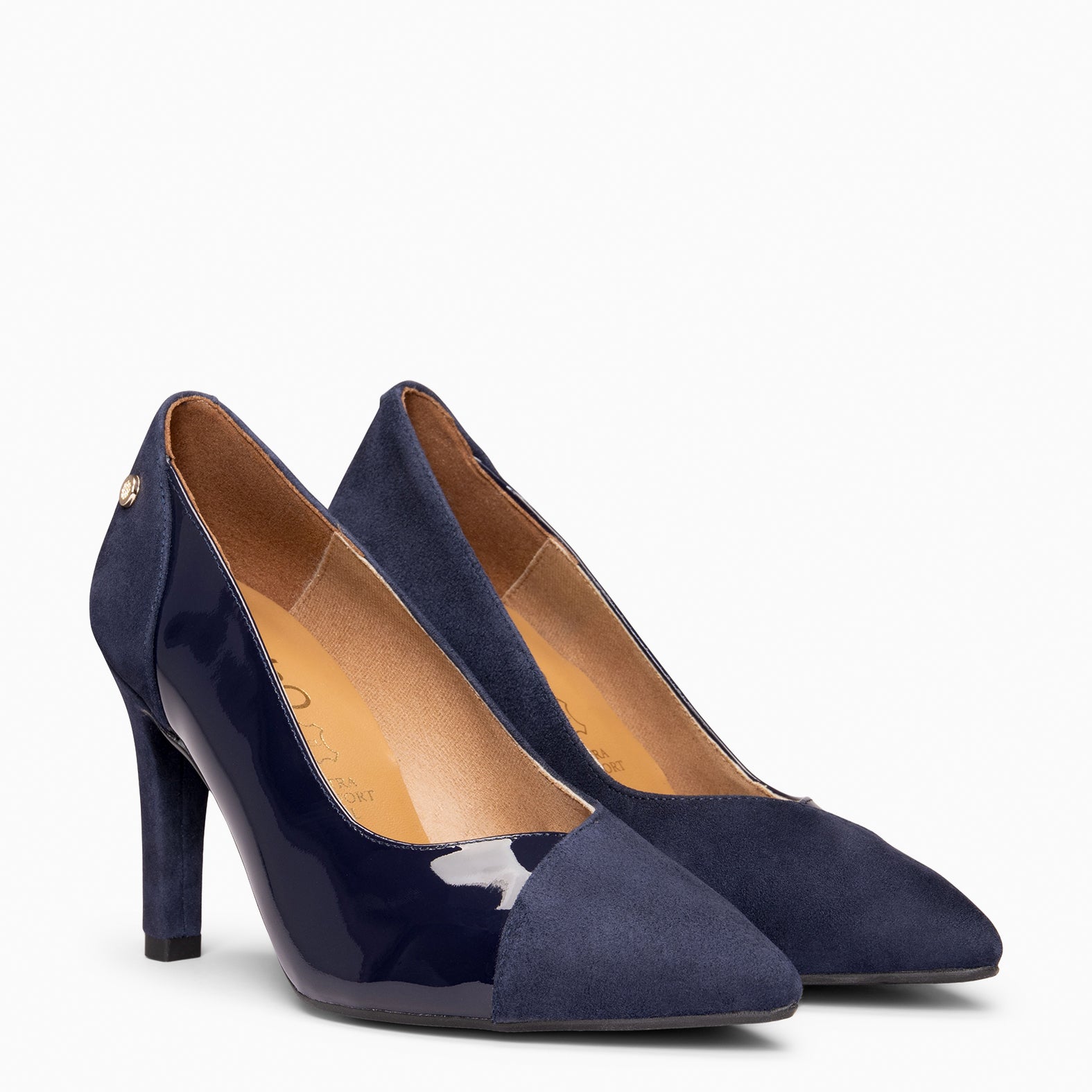 GLAM - Zapatos elegantes de tacón alto MARINO