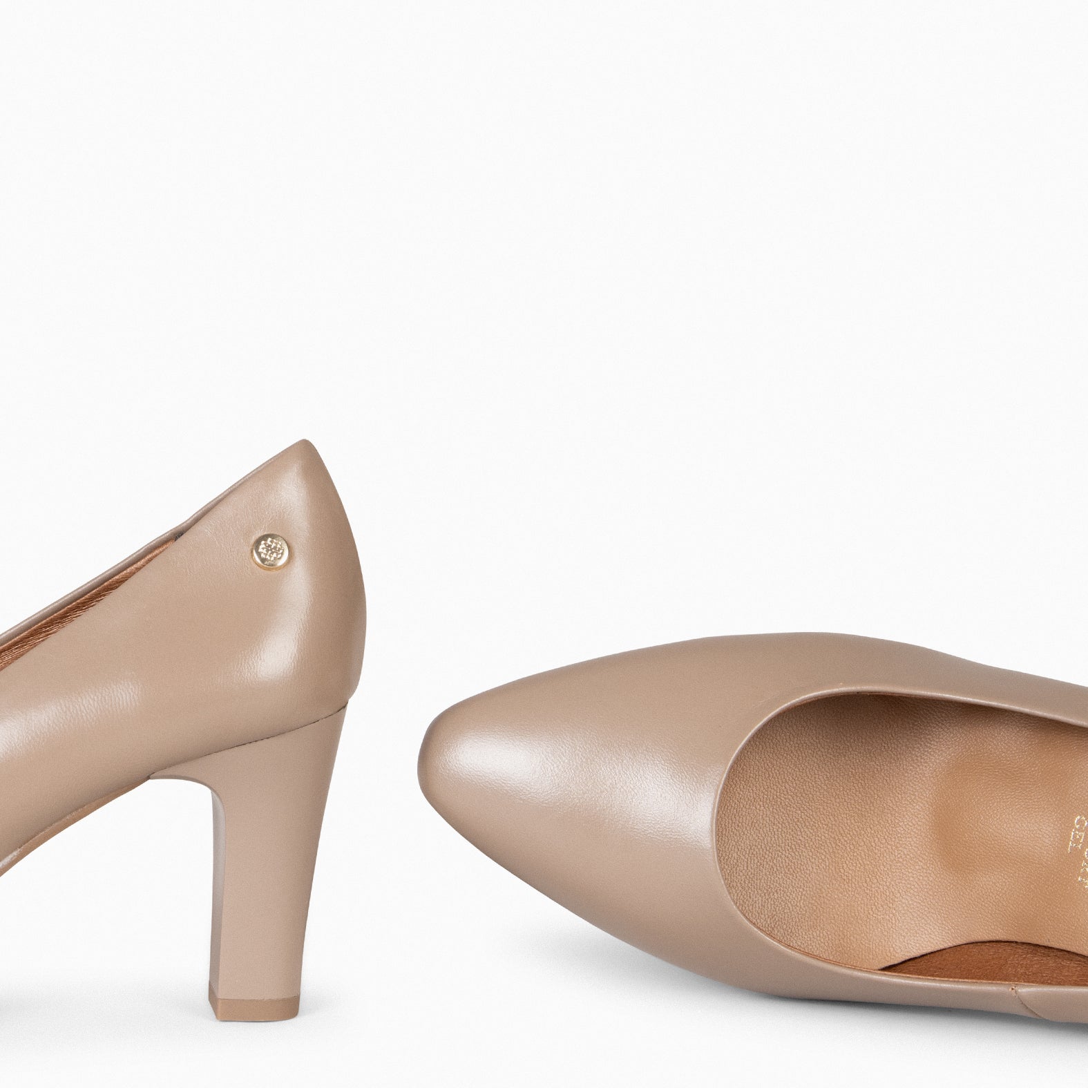 SABELA – TAUPE Mid Heel Shoe 