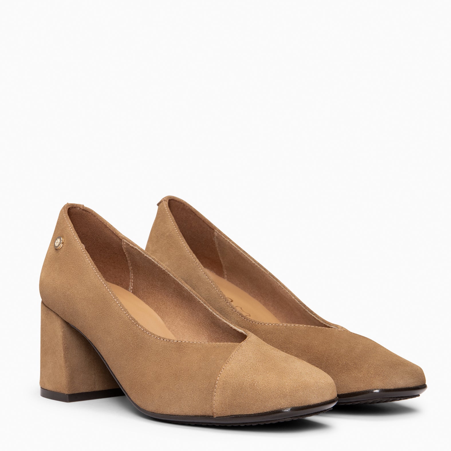 GABRIELA - Zapatos de tacón alto CAMEL