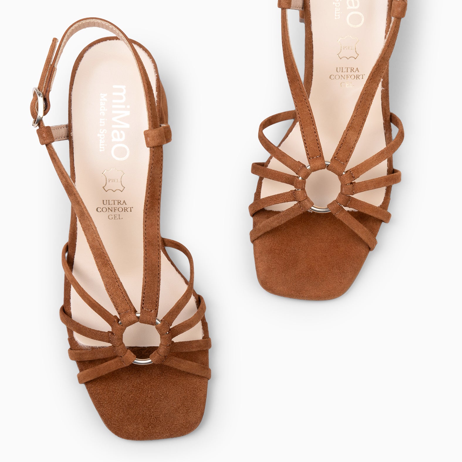 SOLEIL - Sandalias de tacón CAMEL - miMaO ®