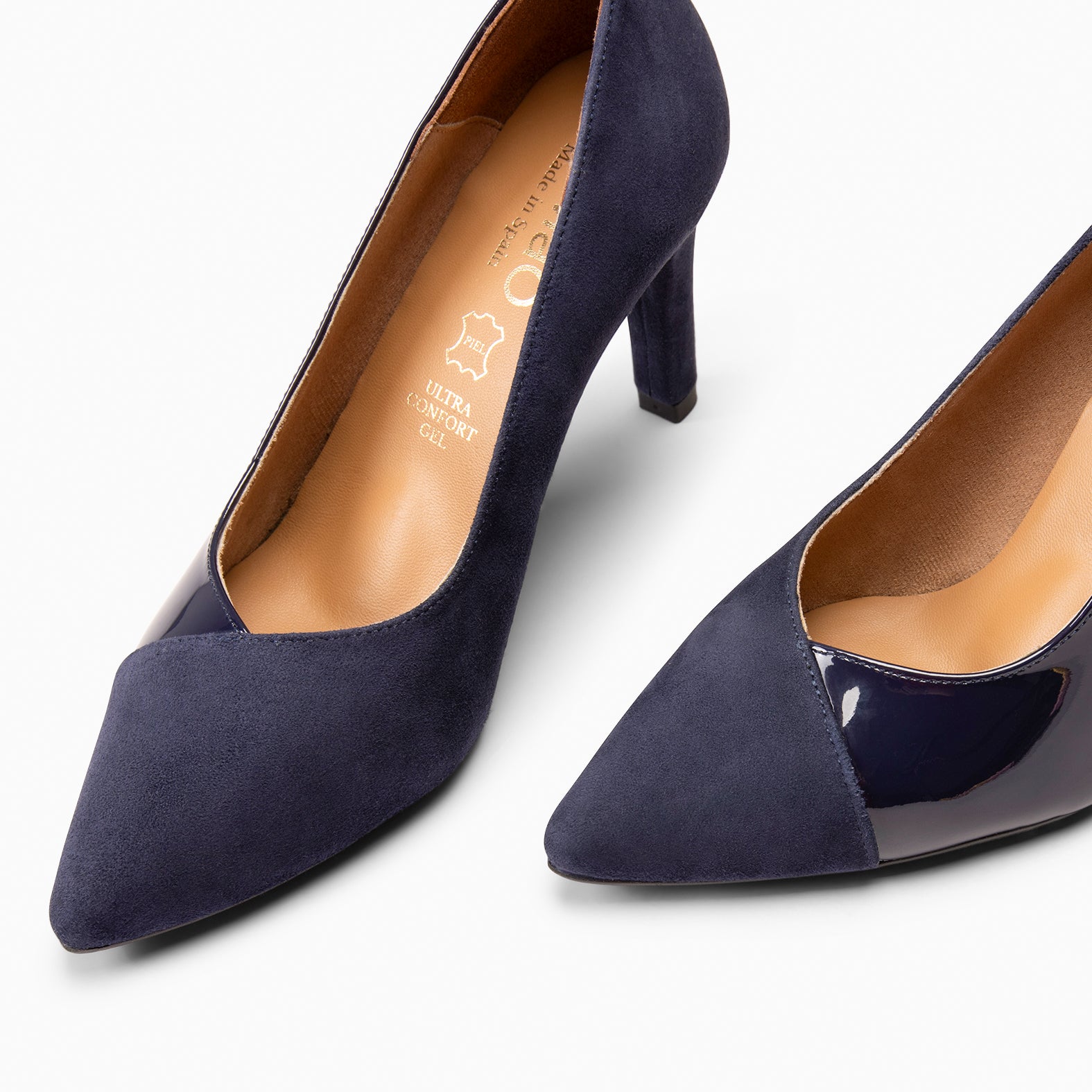 GLAM - Zapatos elegantes de tacón alto MARINO