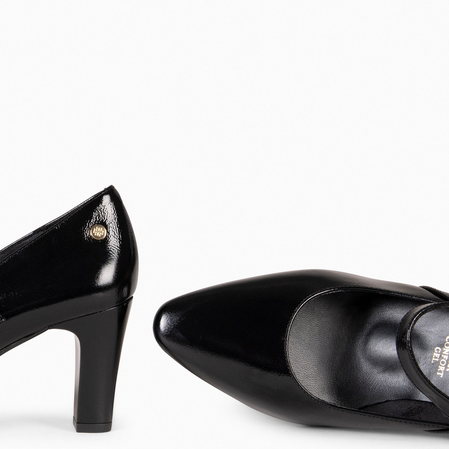 GILDA – BLACK High-heeled mary-janes