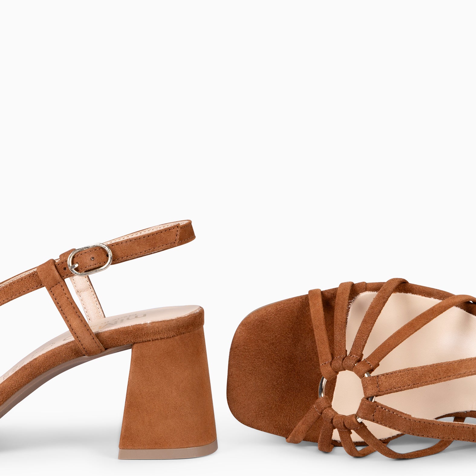 SOLEIL - Sandalias de tacón CAMEL - miMaO ®