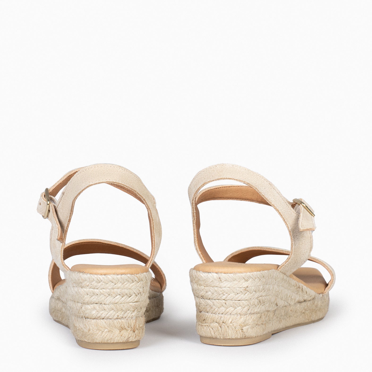 JEREZ - Sandalias de Esparto BEIGE