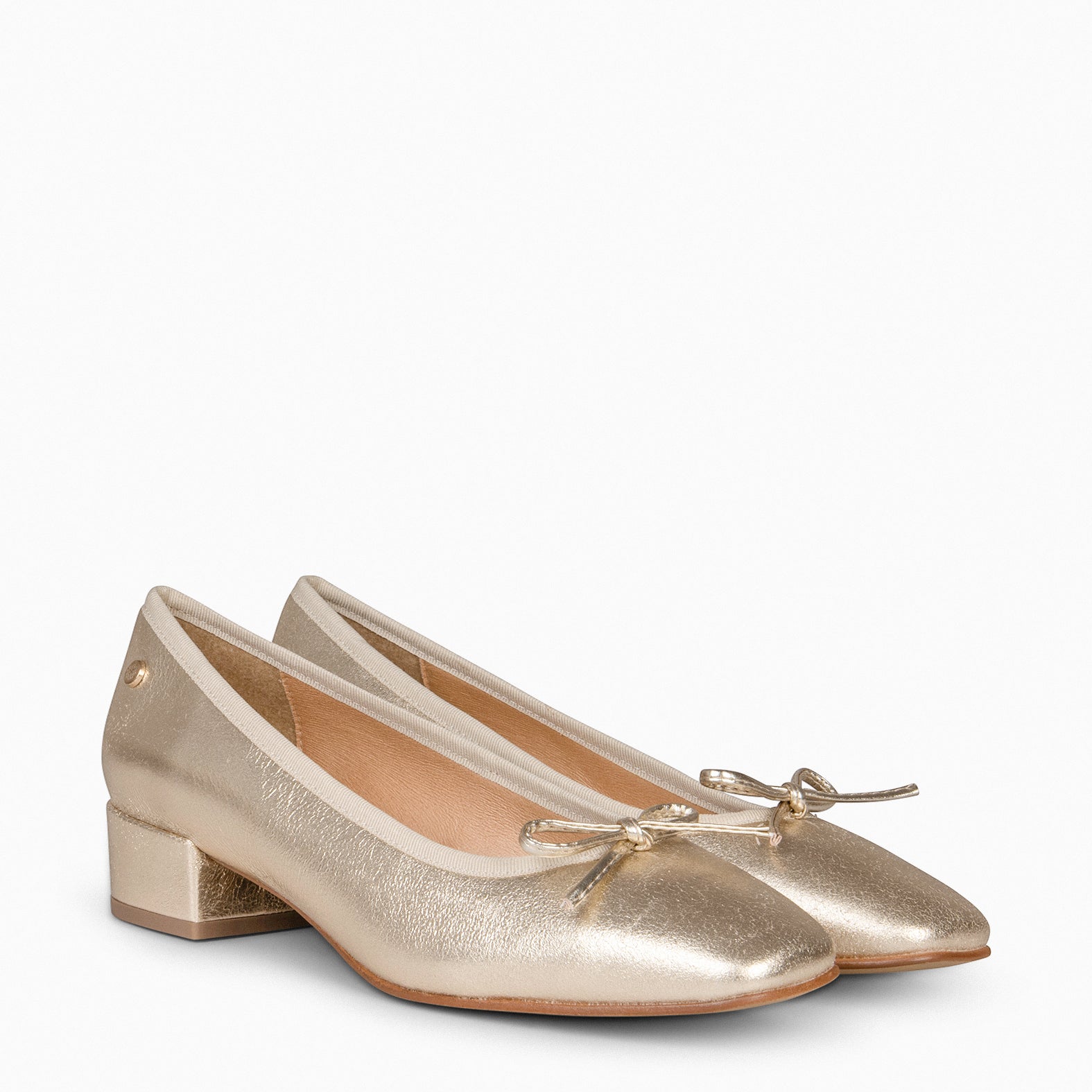 OPERA – GOLDEN ballerina with heel