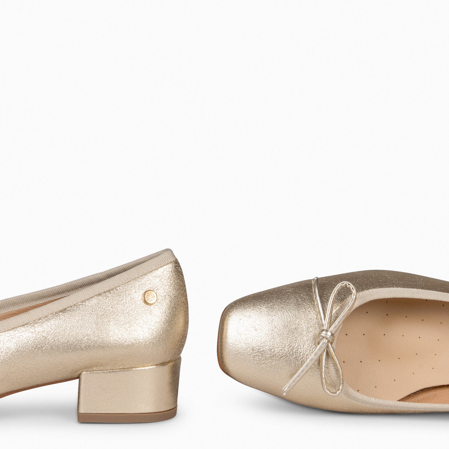 OPERA – GOLDEN ballerina with heel