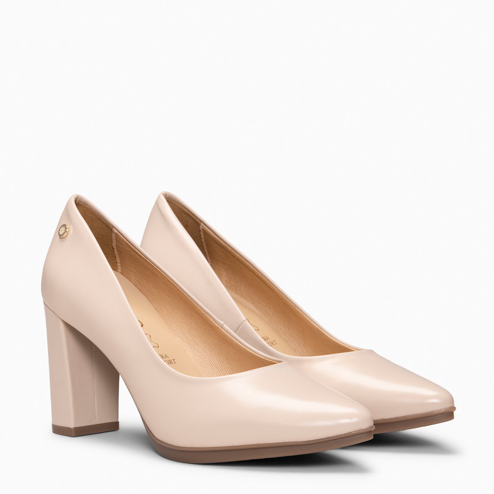 URBAN SALÓN - Zapatos de tacón alto de napa ROSA CLARO - miMaO ®