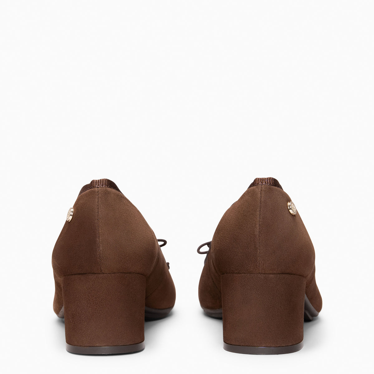 KIRIÉ - BRUIN Ballerina's met hak 