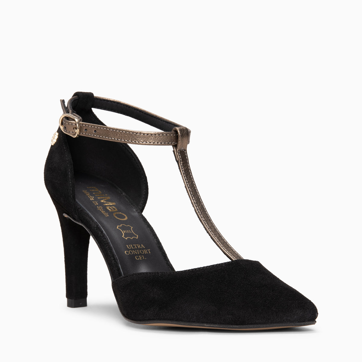 AMANDA - NACHTZWART Pumps met hoge hak