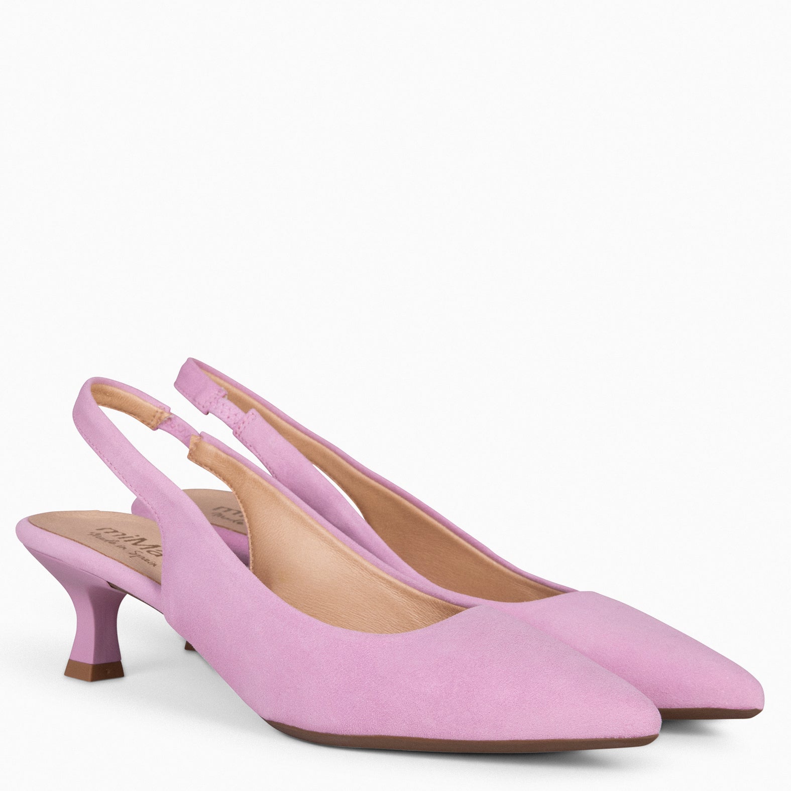 Pink 2024 low heels