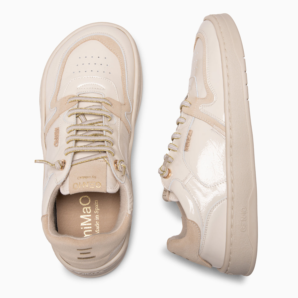 GEN-IO – Beige Baresoft sneakers