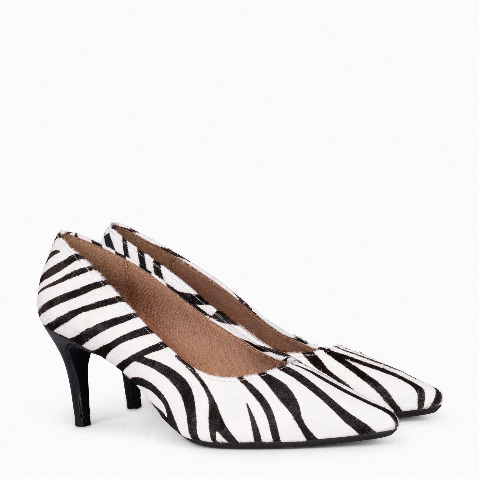 STILETTO WILD – ZEBRA animal print stiletto heels