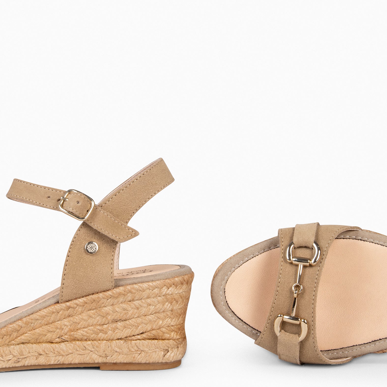 VERONA – Espadrilles en daim BEIGE