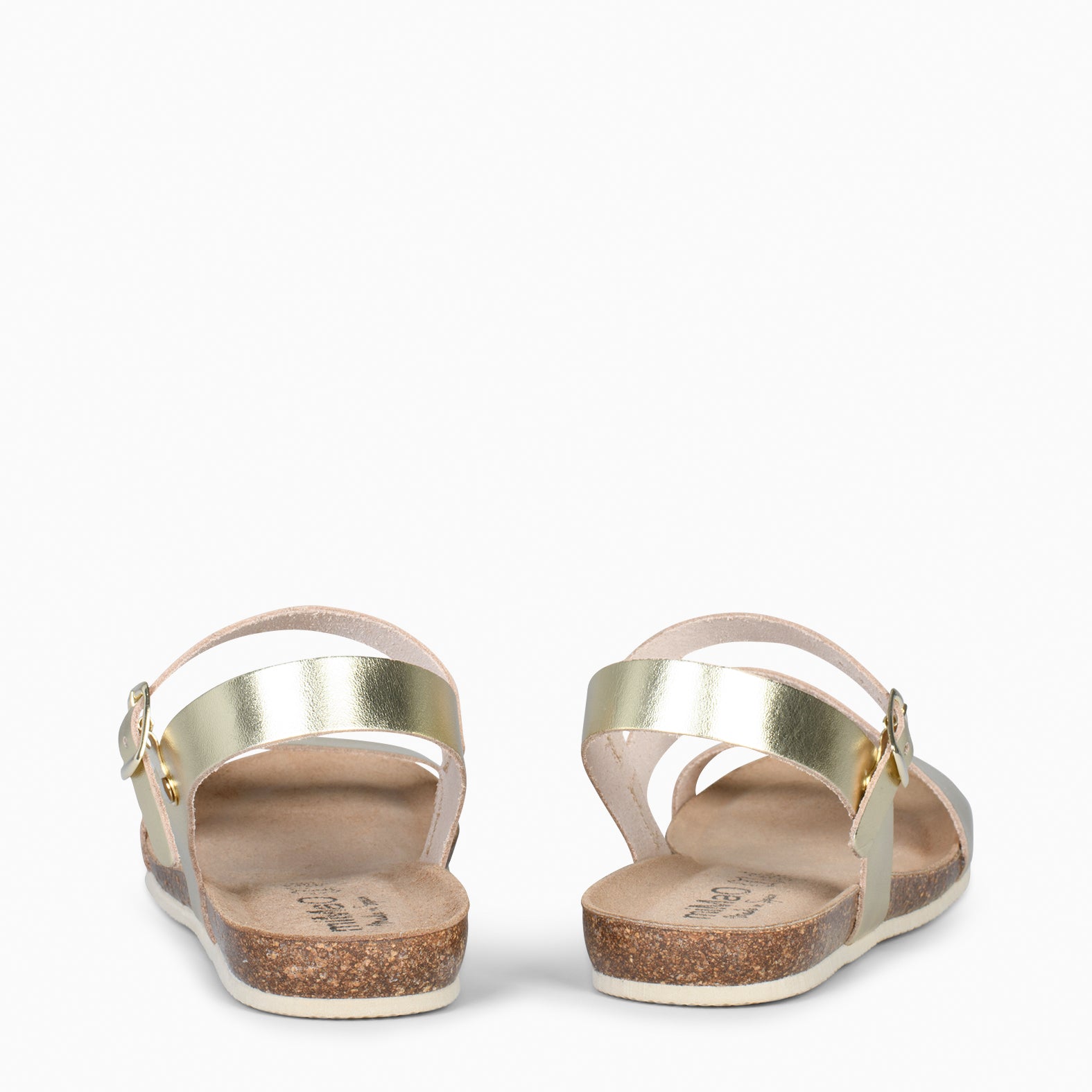 LIS - GOLDEN Bio leather sandals