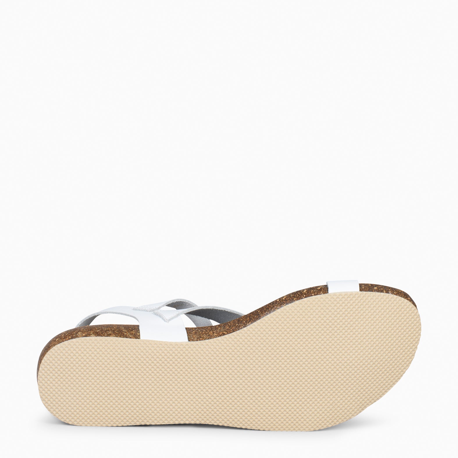 LIS – WHITE BIO leather sandals
