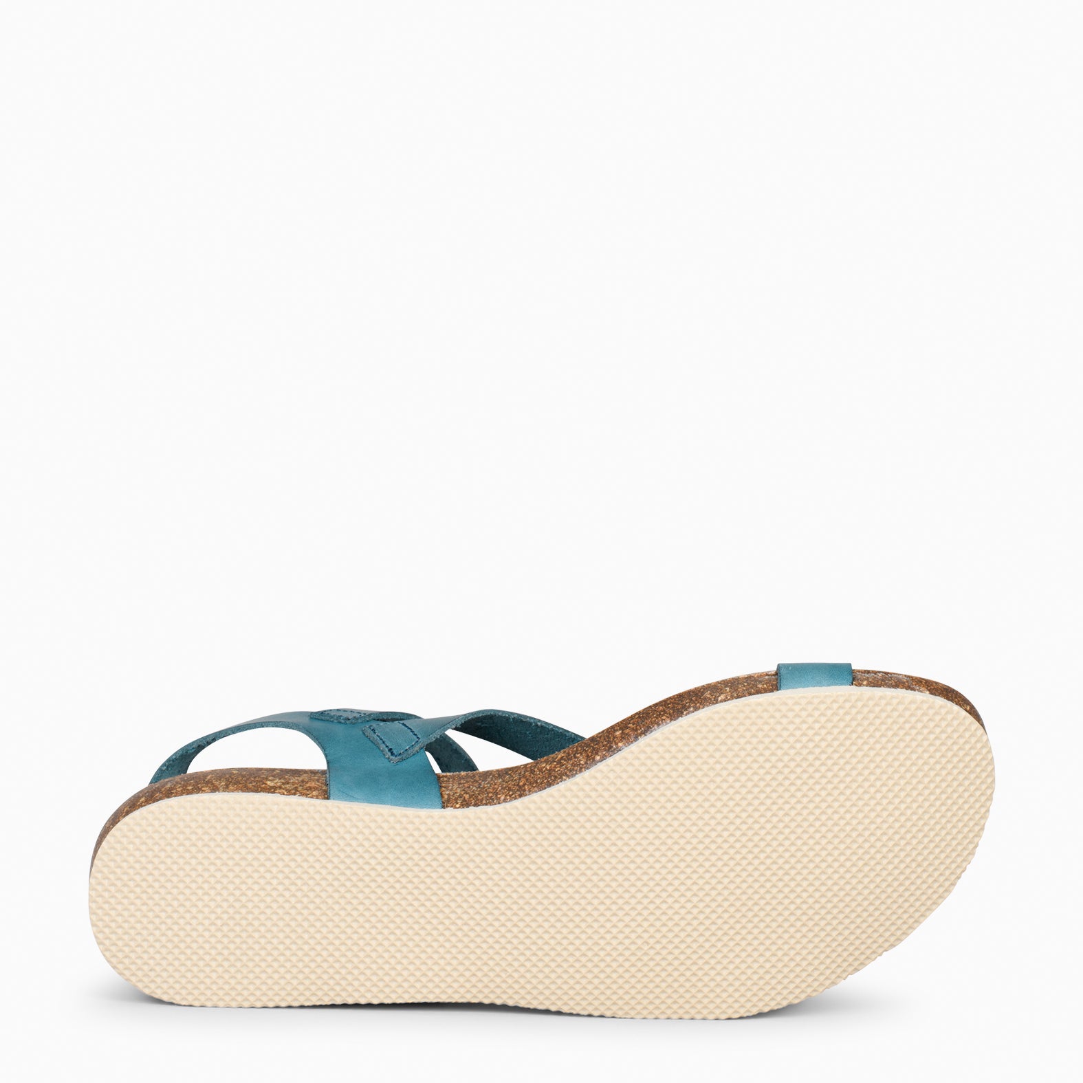 LIS – BLUE BIO leather sandals