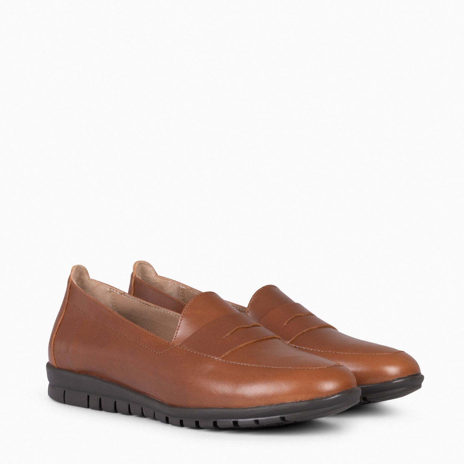 360 – TAUPE moccasins with mask