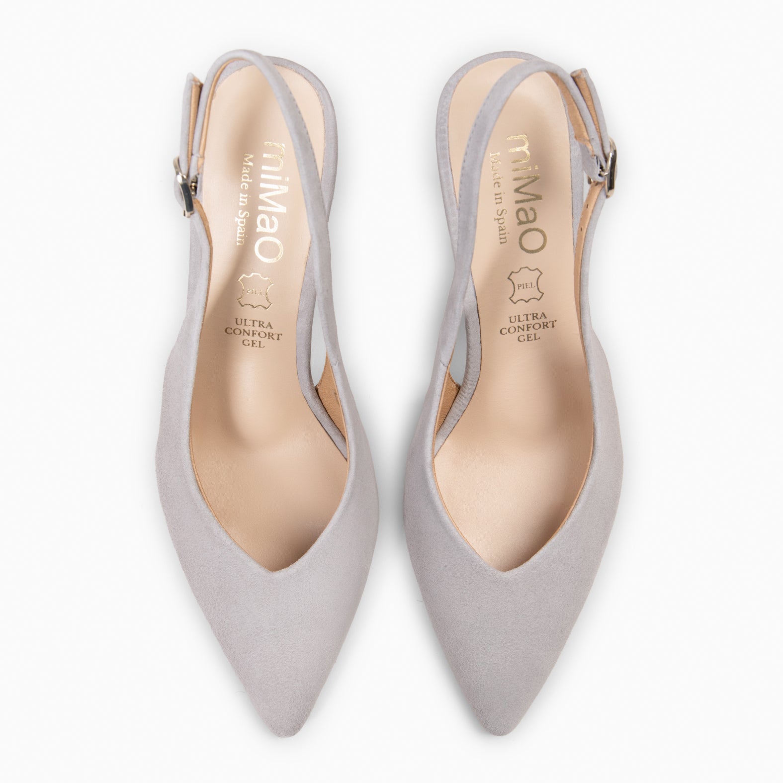 CECILIA - Destalonado de tacón alto GRIS - miMaO ®