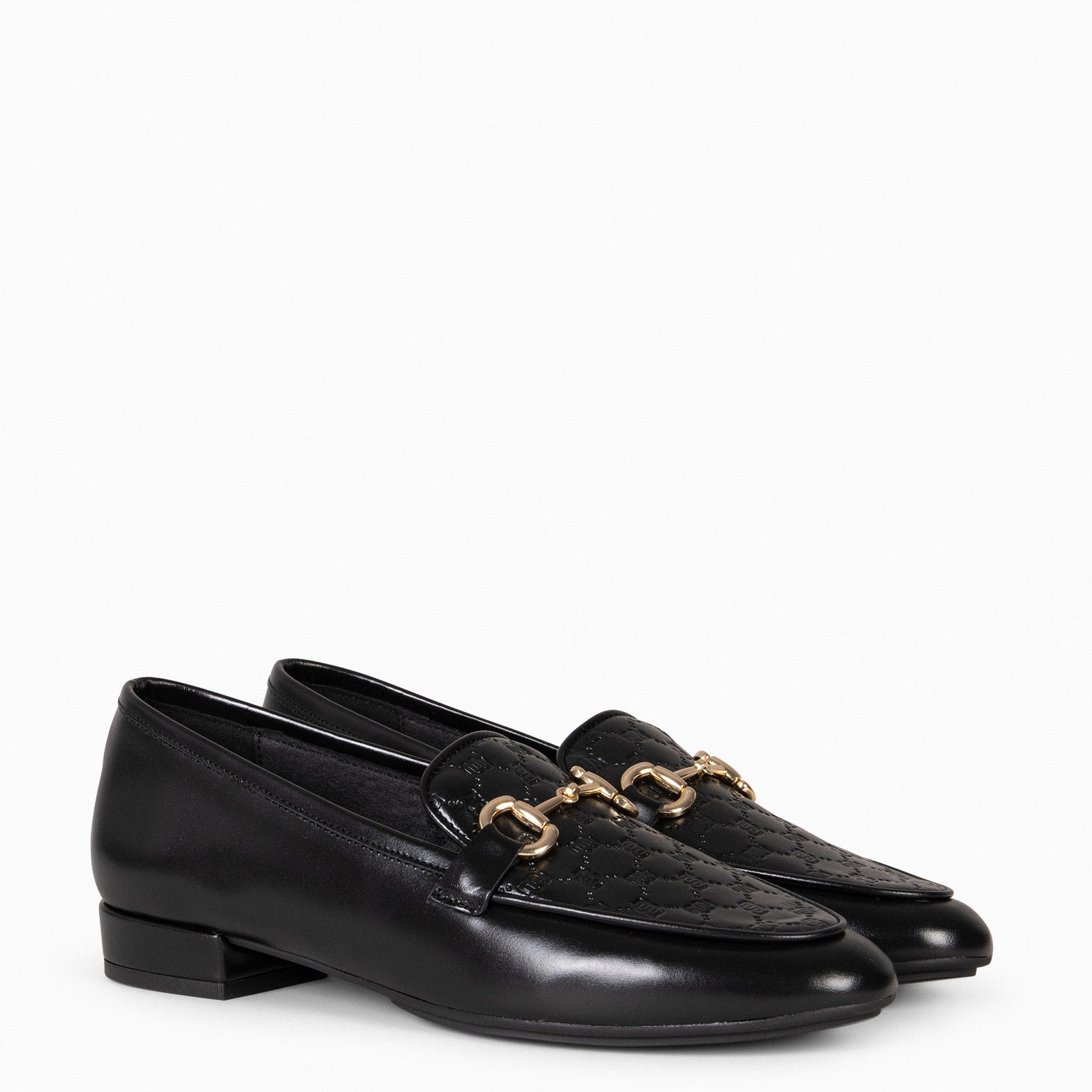 ELOISE – BLACK Flat Moccasins