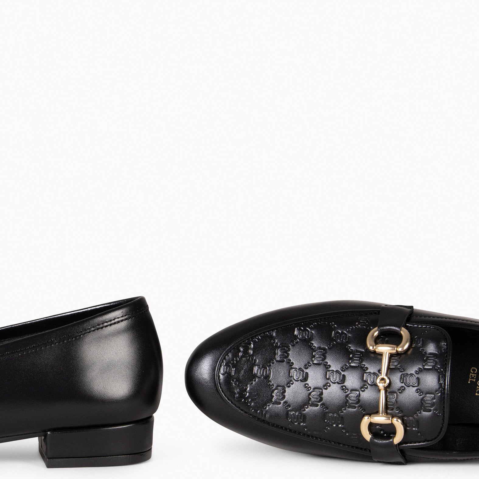 ELOISE – BLACK Flat Moccasins