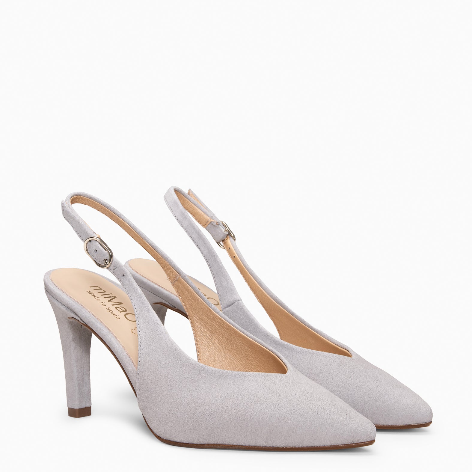 CECILIA - Destalonado de tacón alto GRIS - miMaO ®