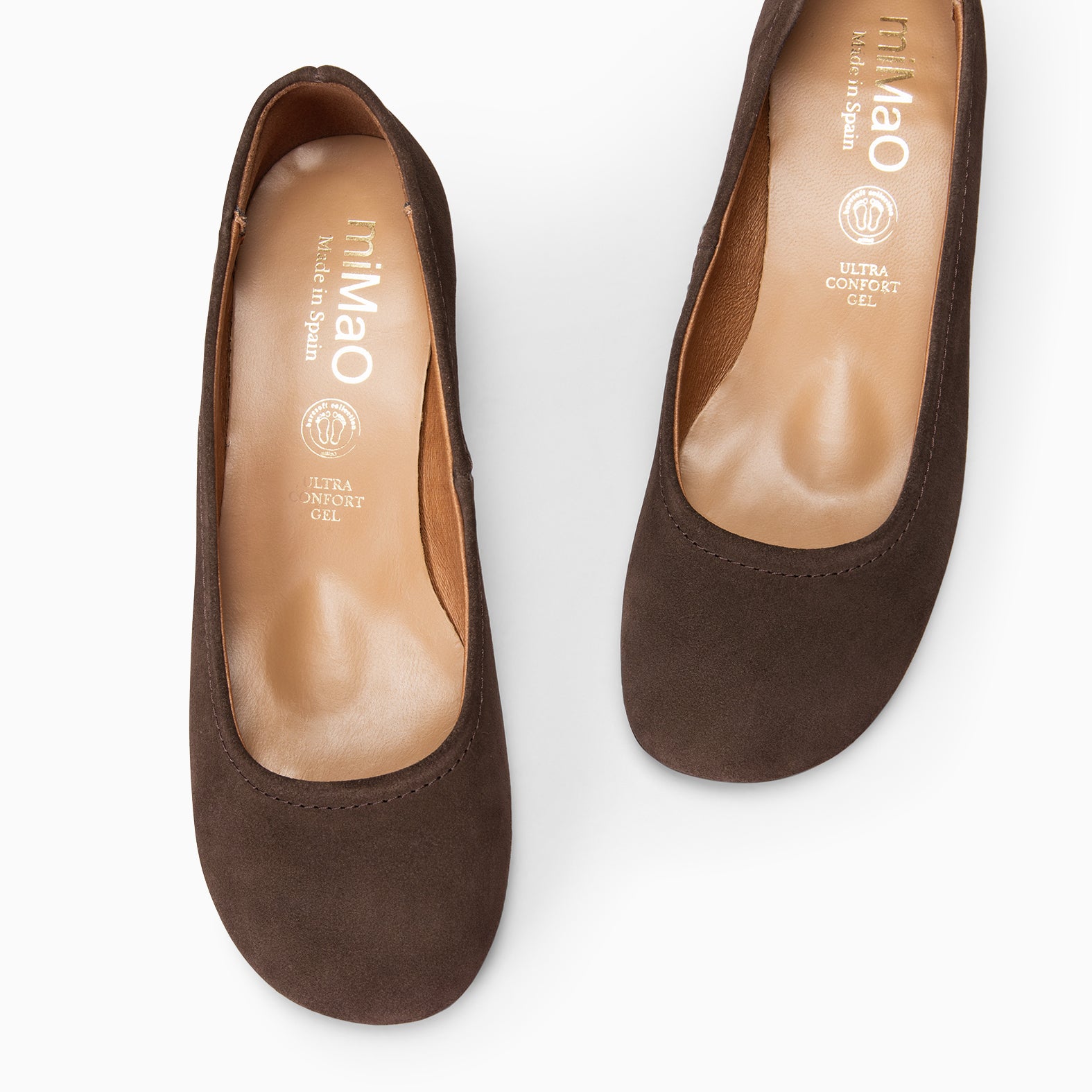 URBAN BARESOFT - Zapatos de salón de tacón ancho en MARRON