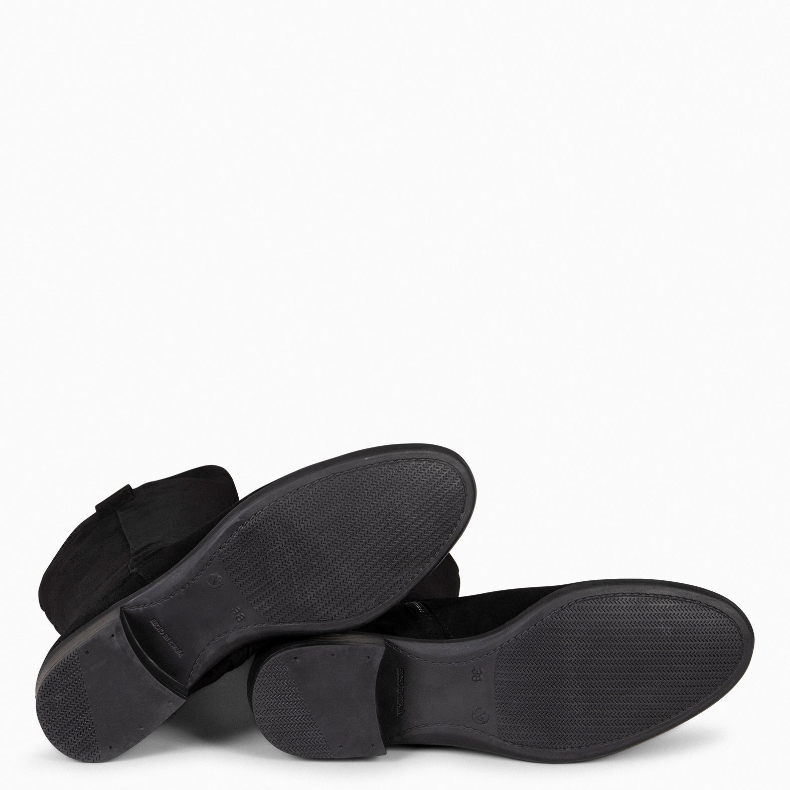 TEXAS - Bottes à petit talon NOIR