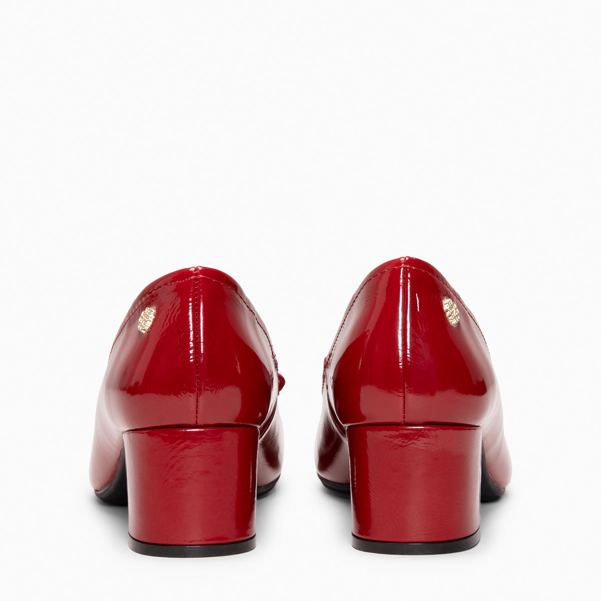 SILVANA - RED Baresoft ballerinas with heel