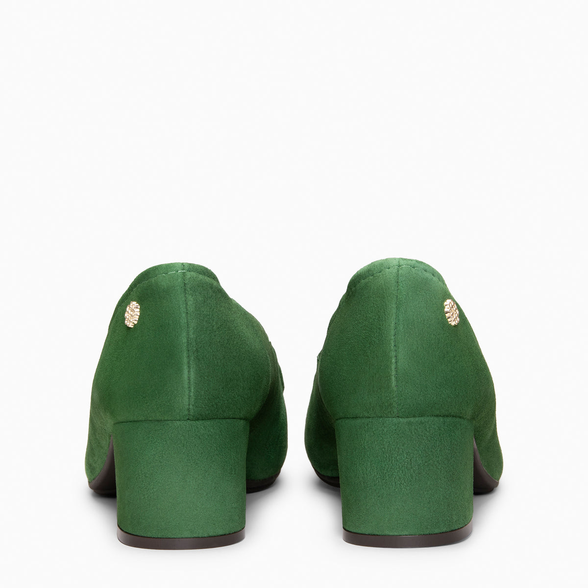 URBAN BARESOFT - Zapatos de salón de tacón ancho VERDE