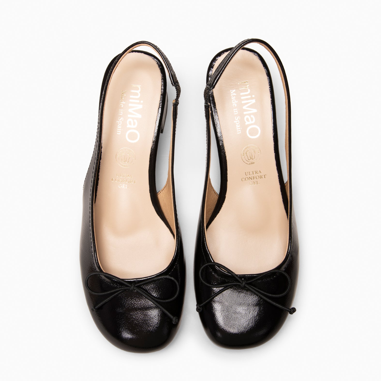 DOROTHY - Zapatos de tacón destalonado Baresoft NEGRO - miMaO ®