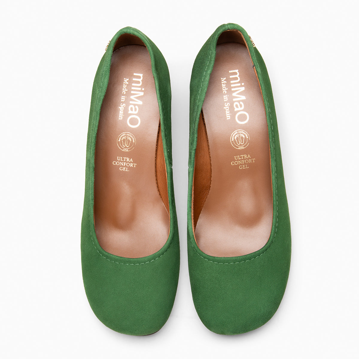 URBAN BARESOFT - Zapatos de salón de tacón ancho VERDE