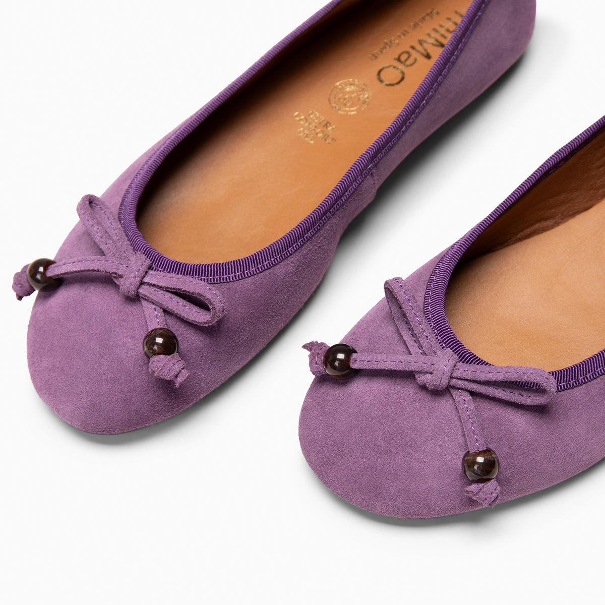 ELVIRA - PURPLE Baresoft Ballerinas