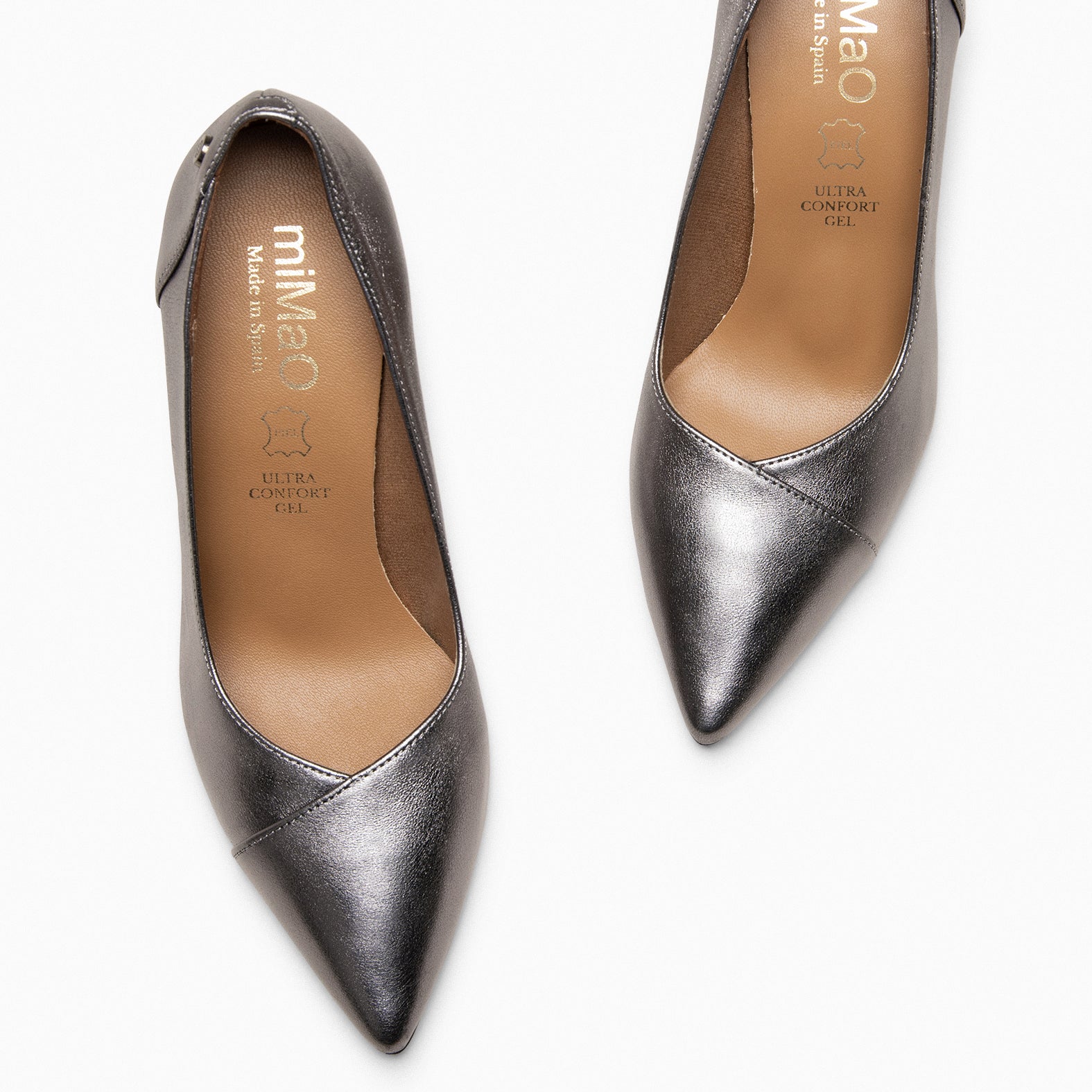 GLAM - Zapatos elegantes de tacón alto PLATA