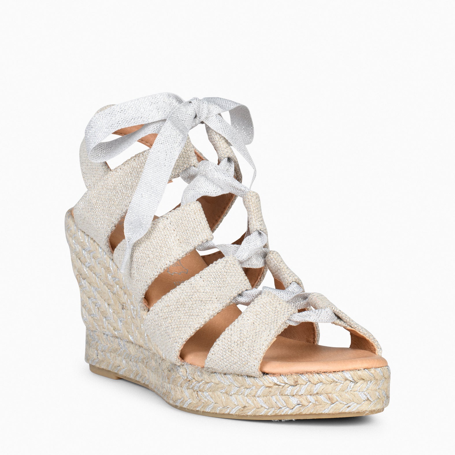 River island sale white wedges