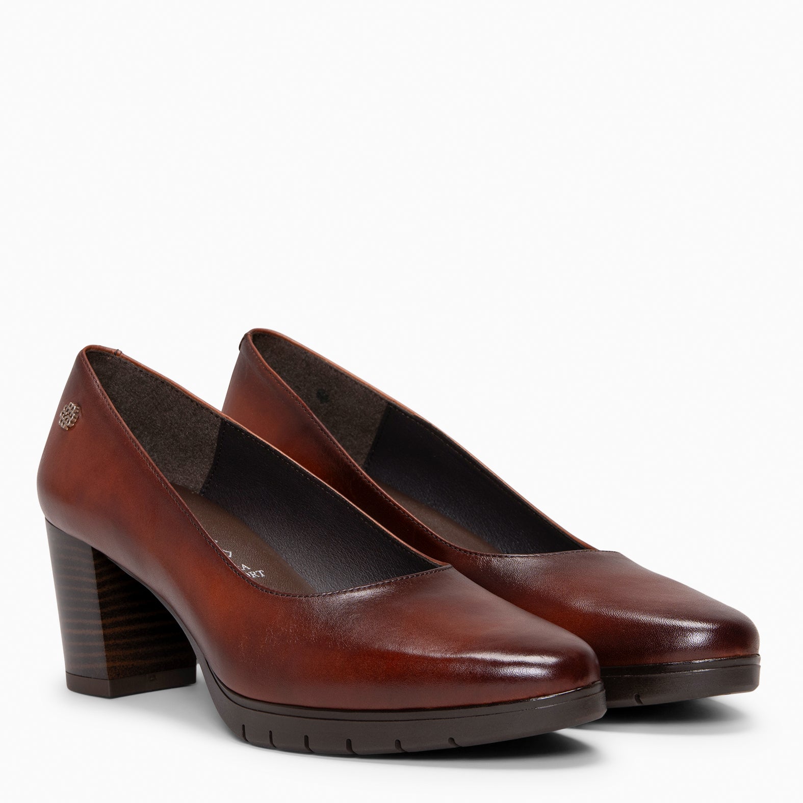 URBAN TREND S - Salones de tacón y plataforma MARRON