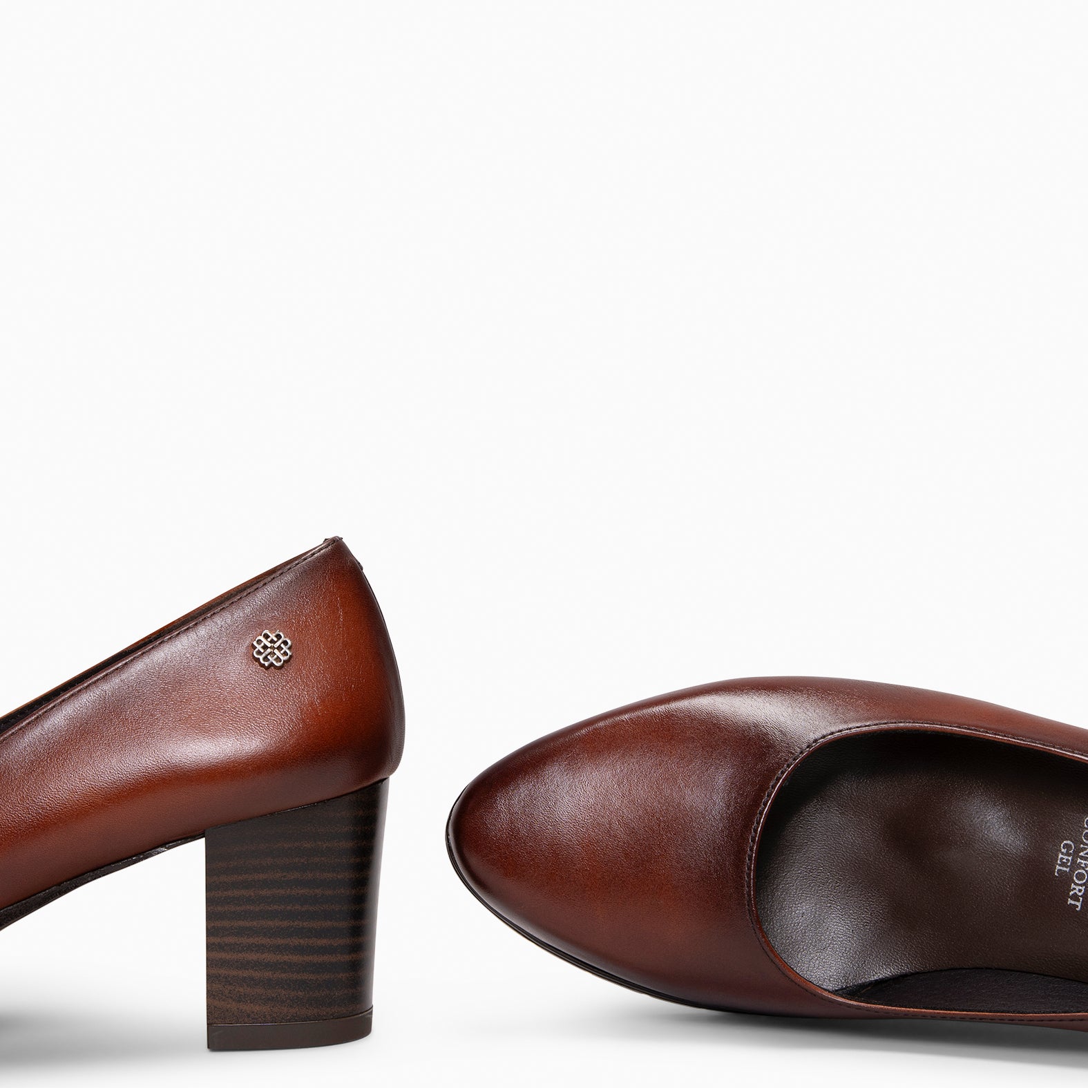 URBAN TREND S - Salones de tacón y plataforma MARRON