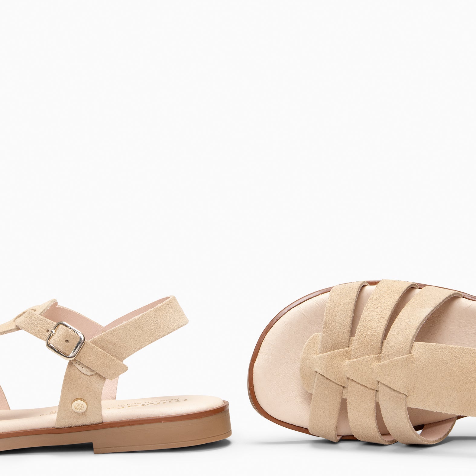 NAIRA- Sandalia tipo pala en BEIGE