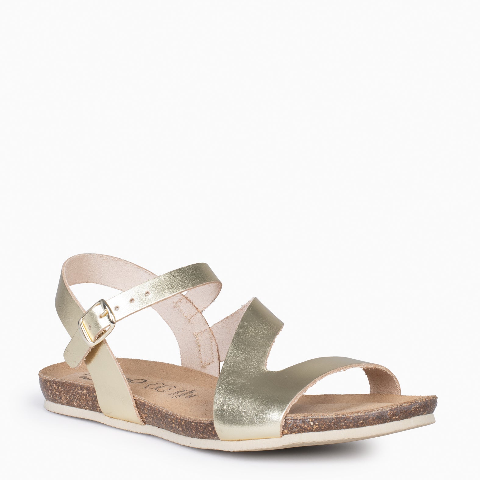 LIS - GOLDEN Bio leather sandals