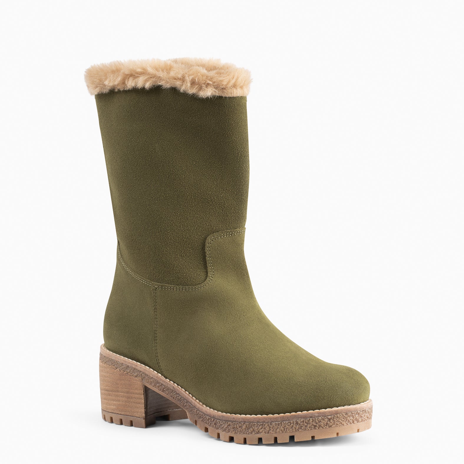 POLAR – GREEN Water-Repellent Boots