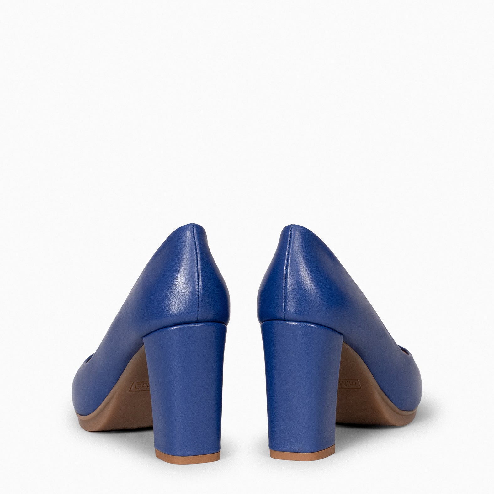 URBAN SALON – ELECTRIC BLUE nappa leather high heel