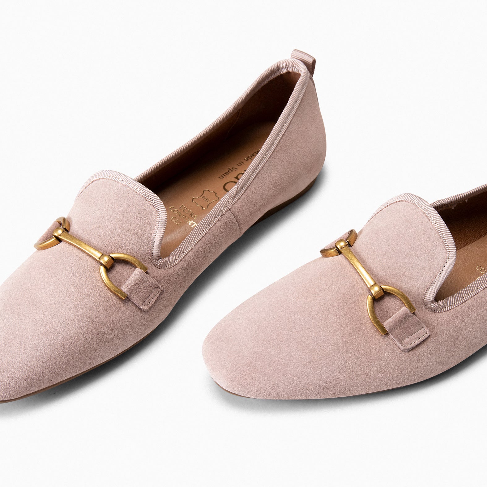 SLIPPER – NUDE Mocassins with low heel