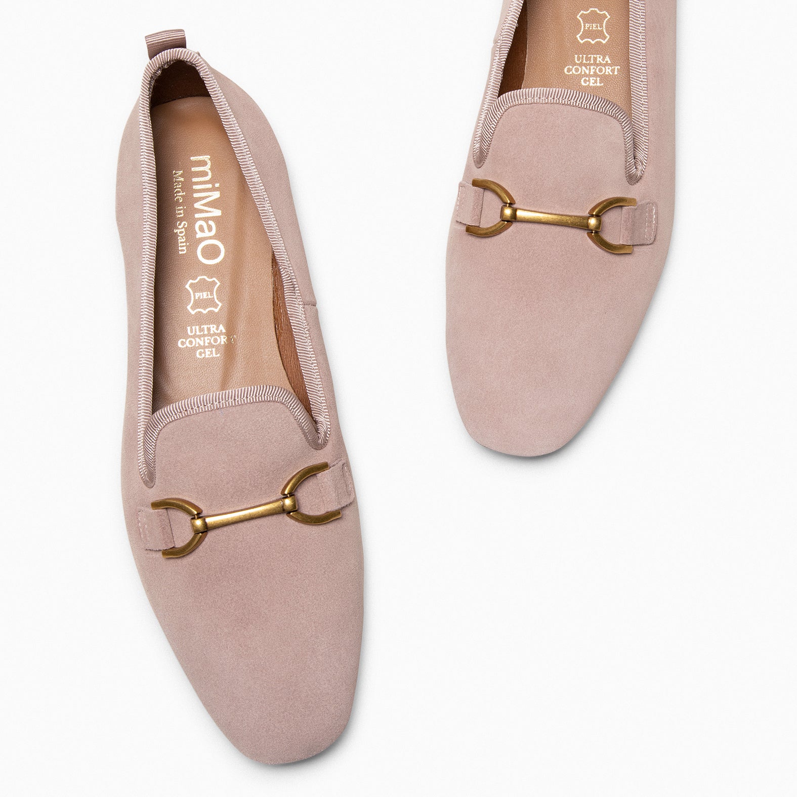 SLIPPER – NUDE Mocassins with low heel