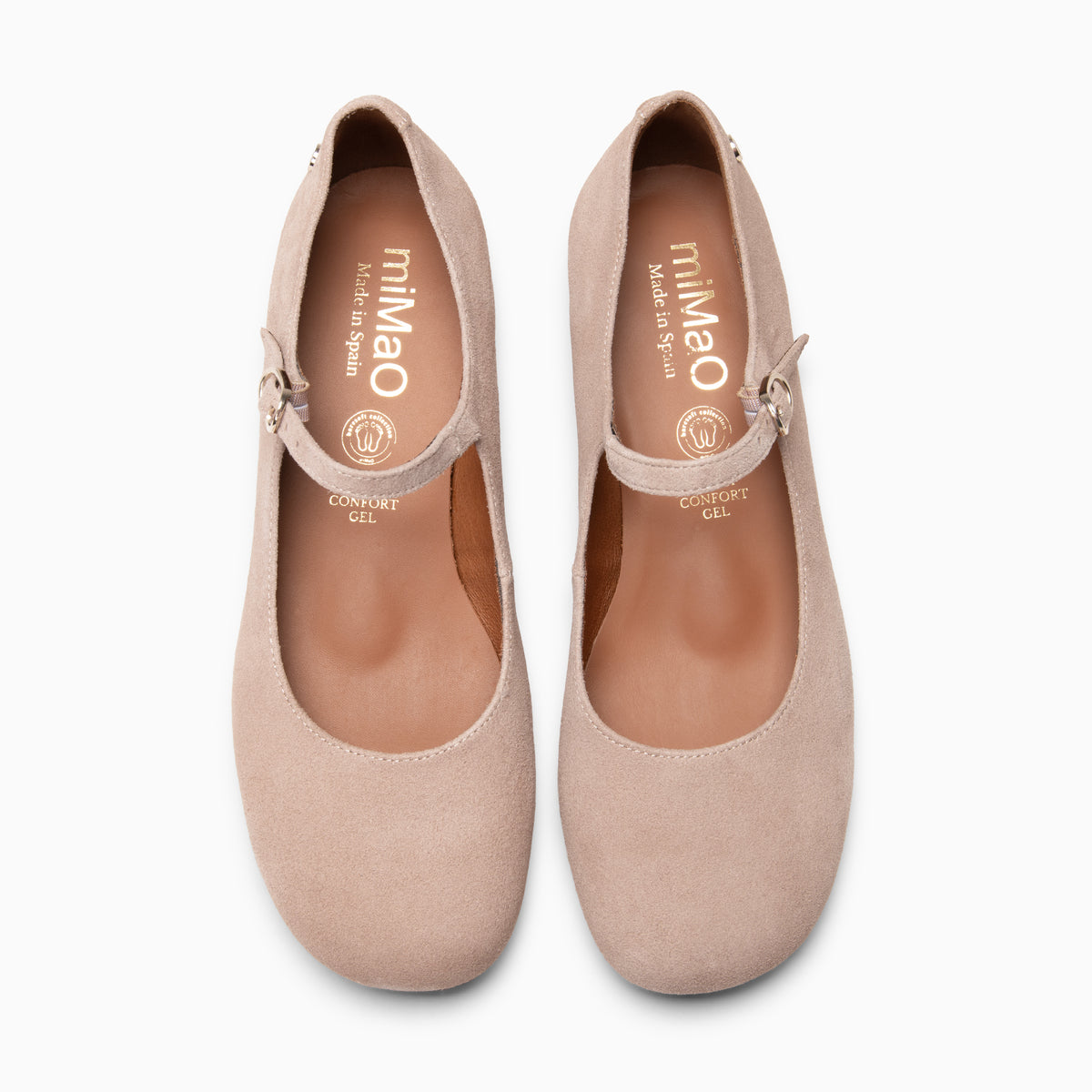 ACACIA - LIGHT PINK Low-Heeled Baresoft Mary Jane 
