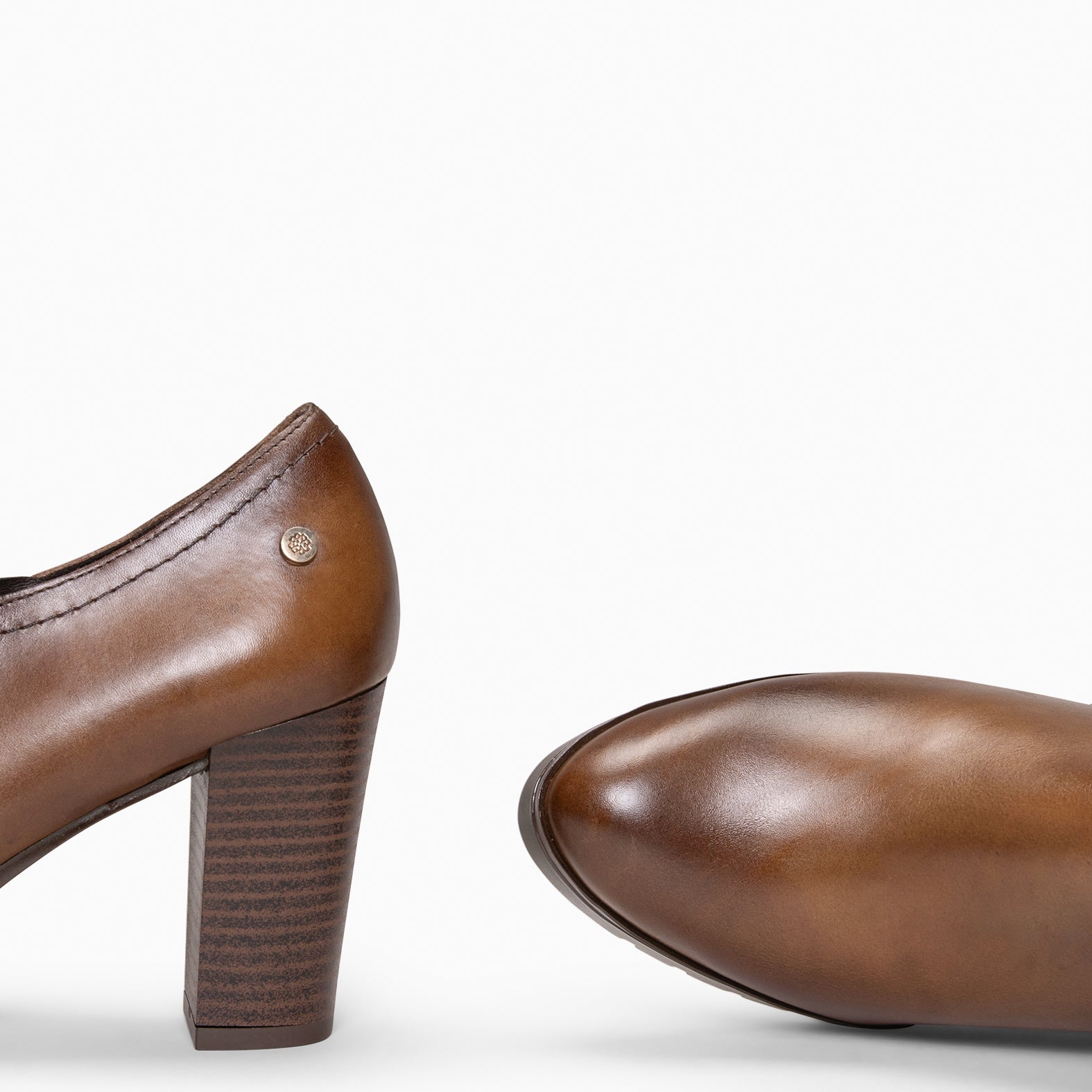 DAYANA - Botins cano curto TAUPE