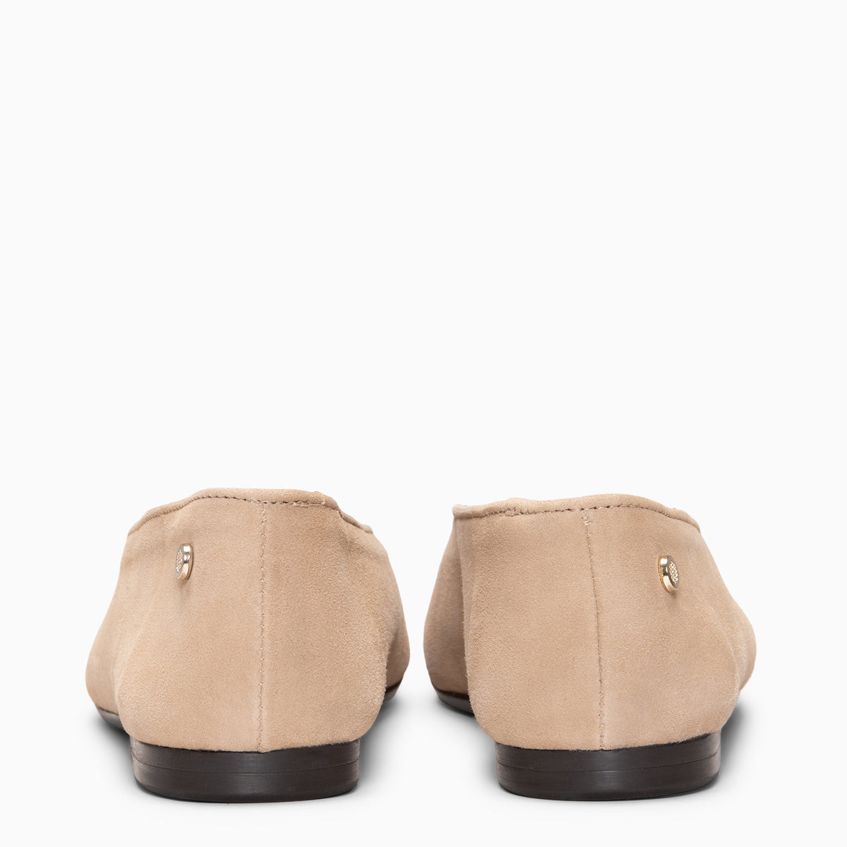 ASSIA - Ballerines pour femme en daim BEIGE