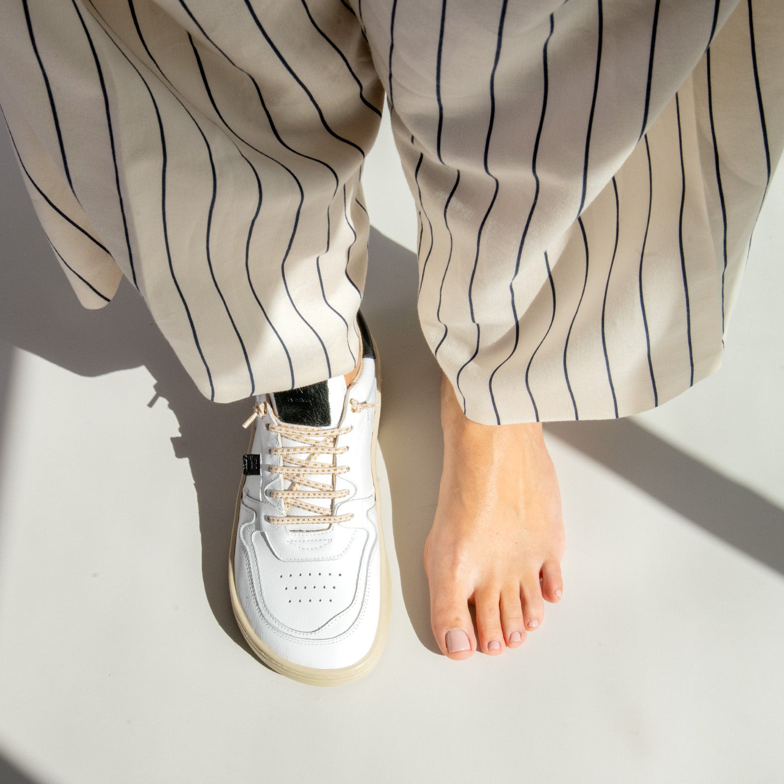 GEN-IO - Zapatillas baresoft BLANCO NEGRO