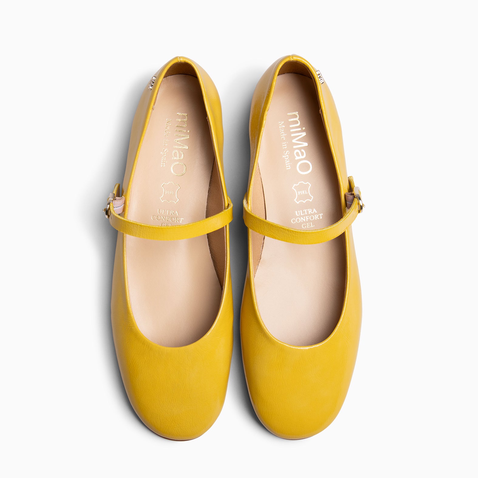 ZOE - YELLOW Mary Jane with adjustable strap | miMaO ®