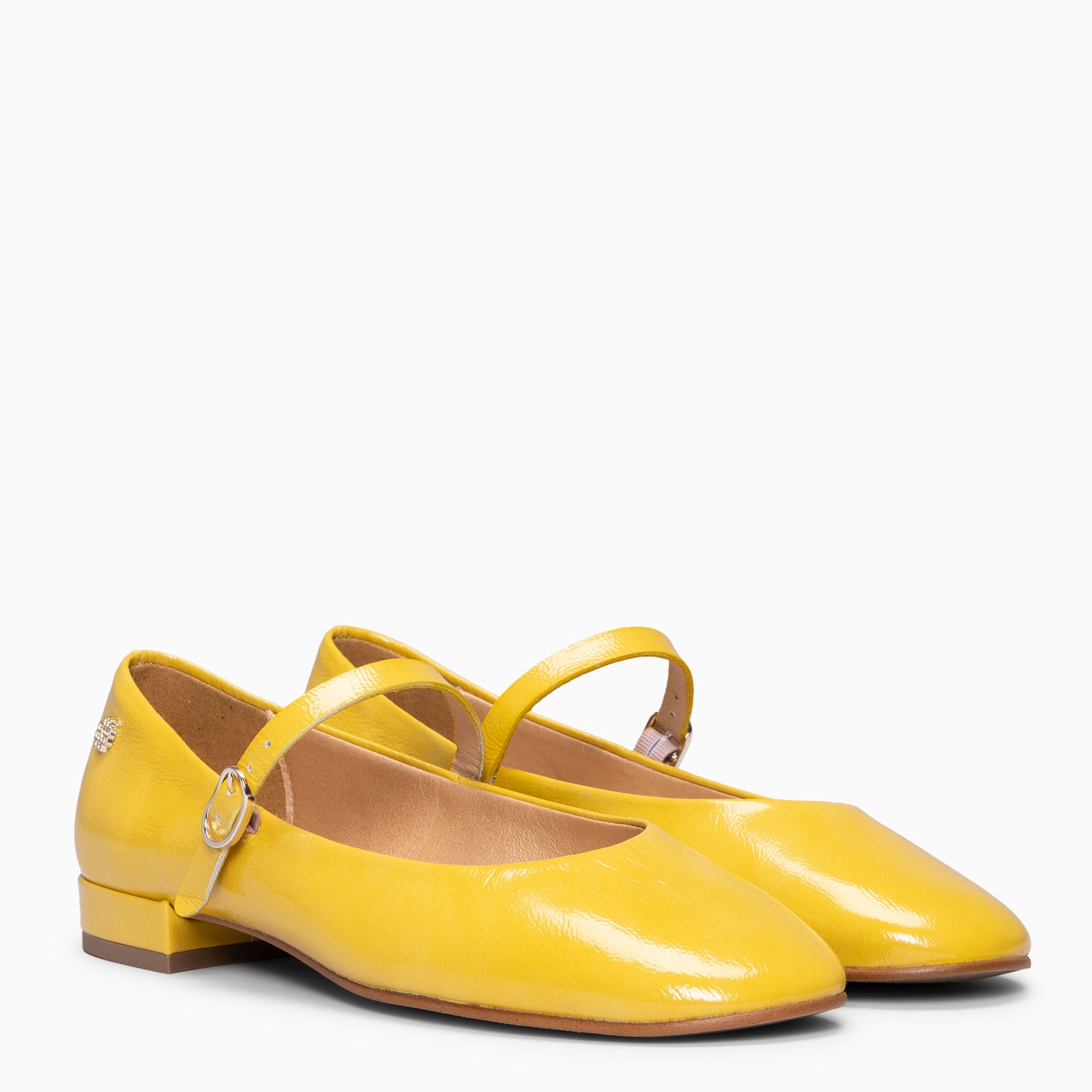 Mary　yellow ZOE - YELLOW Mary Jane with adjustable strap | miMaO ®
